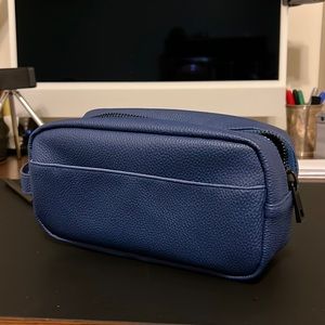 Blue Dopp Kit Bag